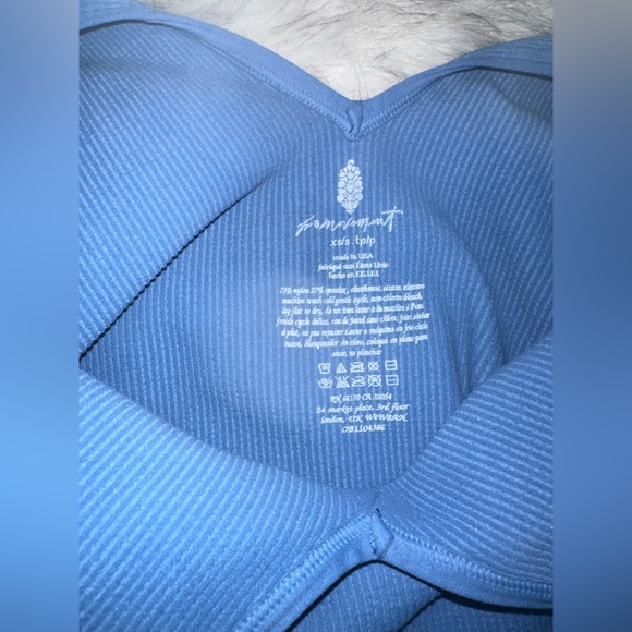 NWOT Free People Movement Happiness Runs (V-neck Watch Out Tank) 🦋 - Picture 4 of 5